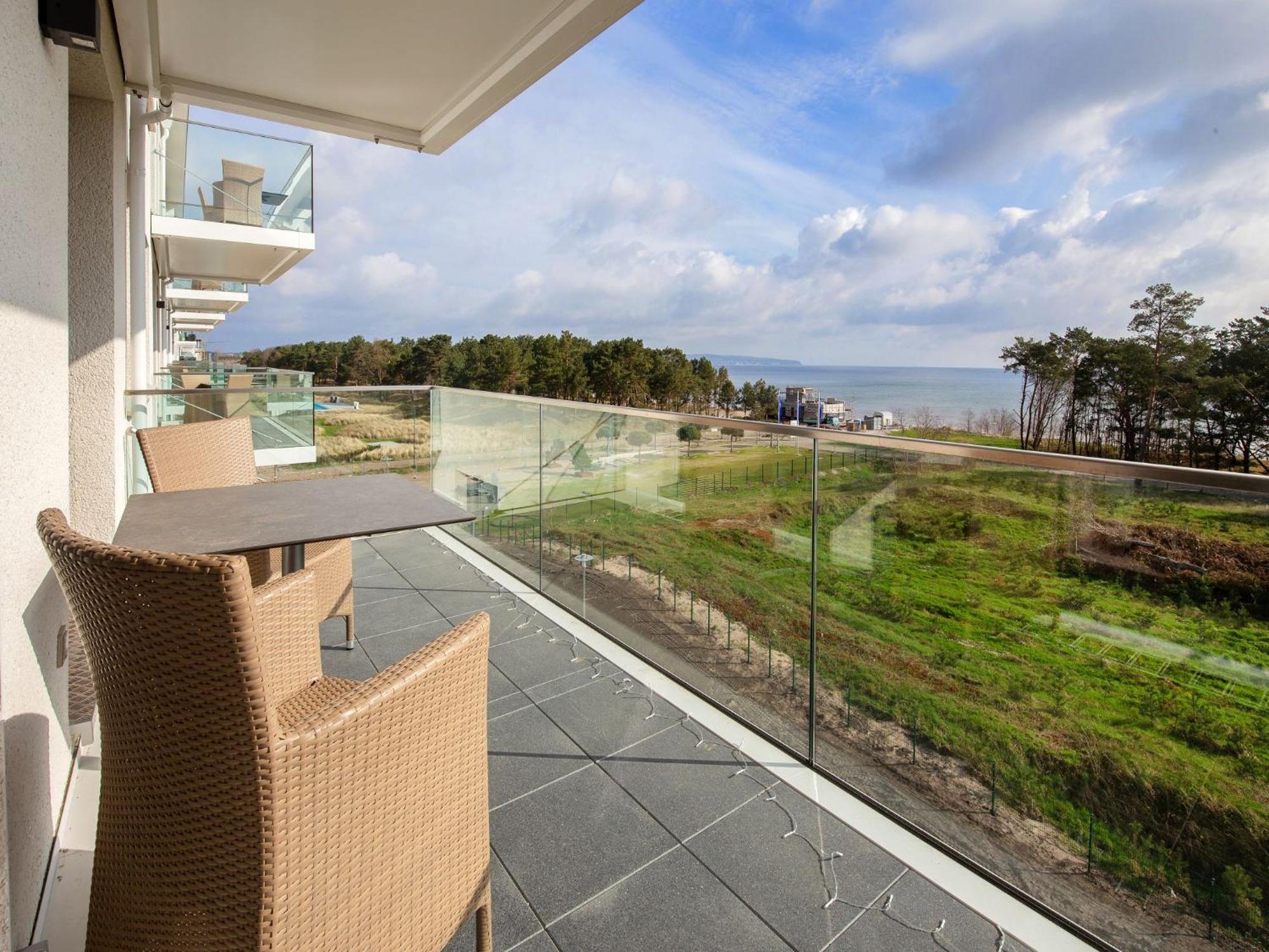 Appartement mit Meerblick, 1 Schlafzimmer und Balkon SV 603 Ostseebad Ostseebad Binz Exterior foto